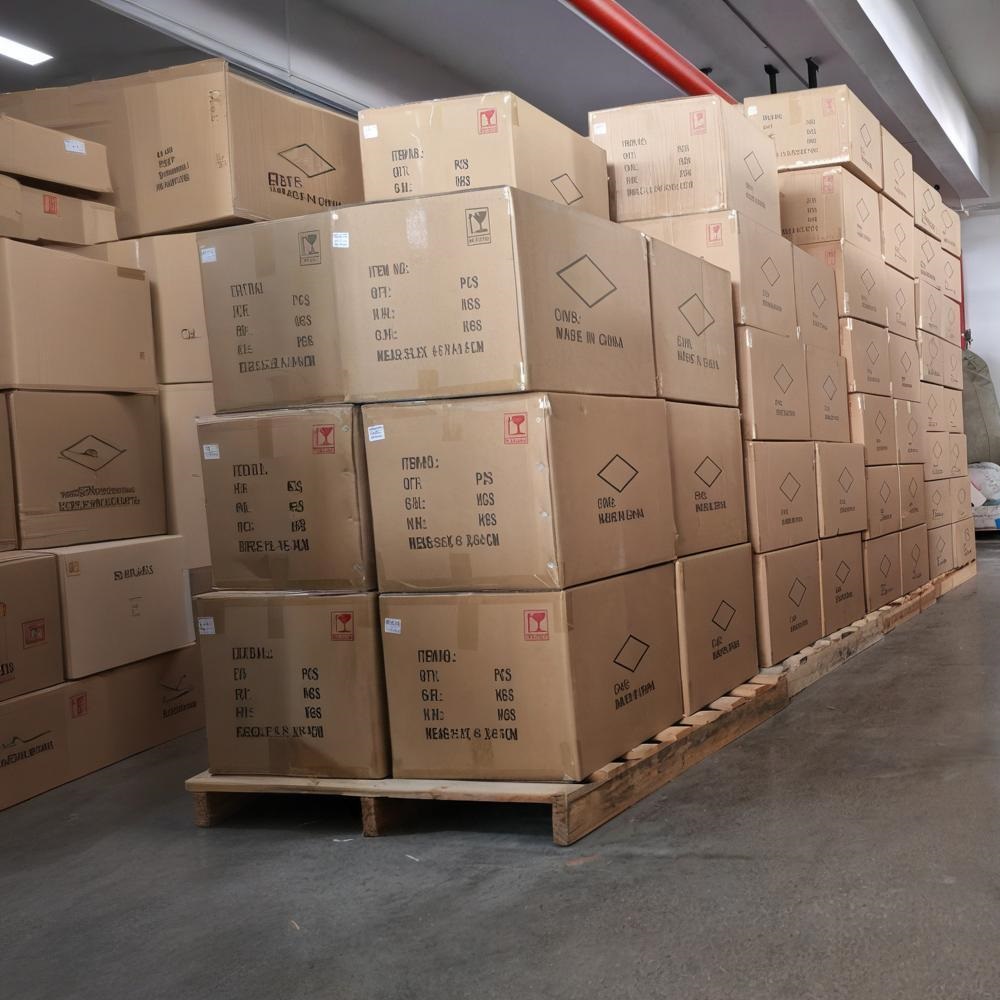 Finished candles warehouse